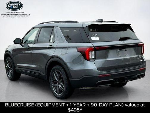 Gray Metallic 2026 Ford Explorer ST-Line