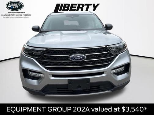 Silver Metallic 2023 Ford Explorer XLT