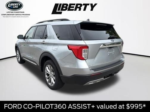 Silver Metallic 2023 Ford Explorer XLT