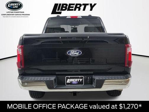 Agate Black Metallic 2025 Ford F-150 XLT