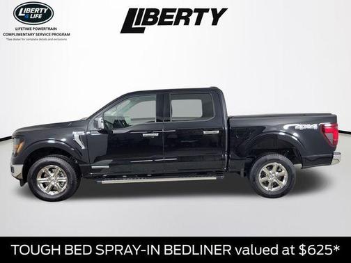 Agate Black Metallic 2025 Ford F-150 XLT