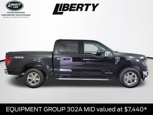 Agate Black Metallic 2025 Ford F-150 XLT