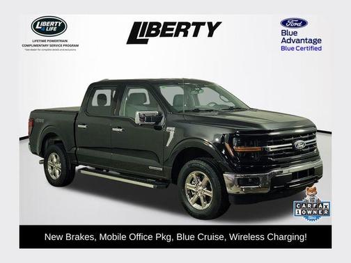 Agate Black Metallic 2025 Ford F-150 XLT