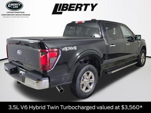 Agate Black Metallic 2025 Ford F-150 XLT