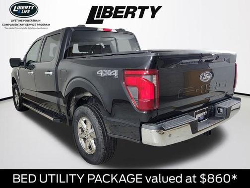 Agate Black Metallic 2025 Ford F-150 XLT