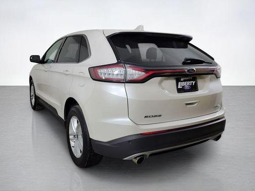 White Platinum Tri-Coat Metallic 2018 Ford Edge SEL