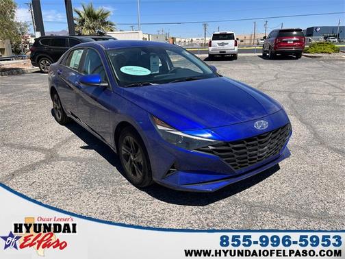 2022 Hyundai ELANTRA HEV Blue