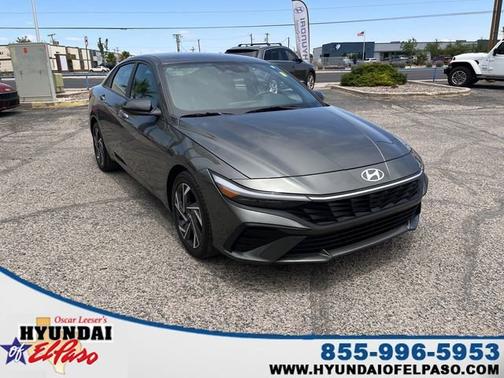 Gray 2025 Hyundai ELANTRA SEL Sport