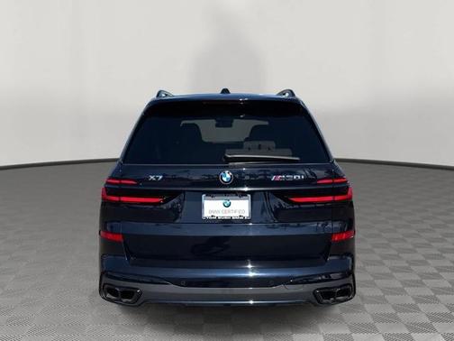 Carbon Black Metallic 2025 BMW X7 M60i