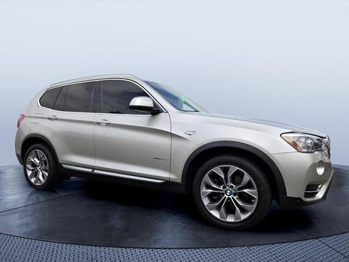 Mineral Silver Metallic 2017 BMW X3 xDrive35i