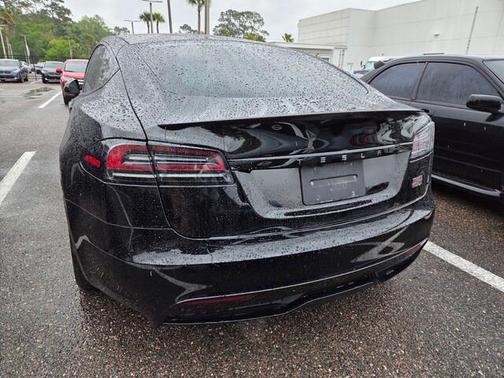 Black 2023 Tesla Model S Plaid