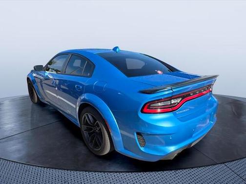 B5 Blue Pearlcoat 2023 Dodge Charger SRT Hellcat Widebody