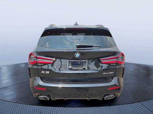 Black Sapphire Metallic 2022 BMW X3 sDrive30i