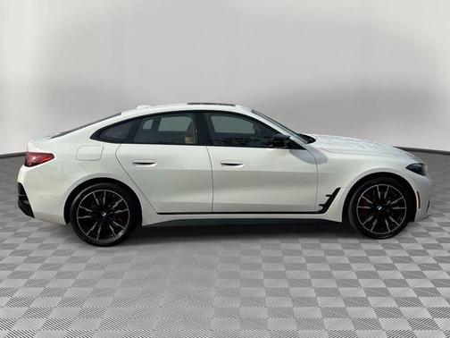 Alpine White 2025 BMW i4 Gran Coupe M50