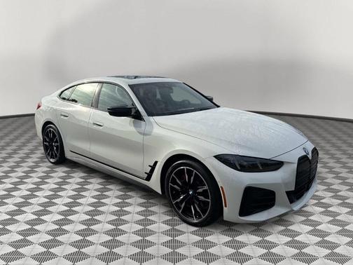Alpine White 2025 BMW i4 Gran Coupe M50
