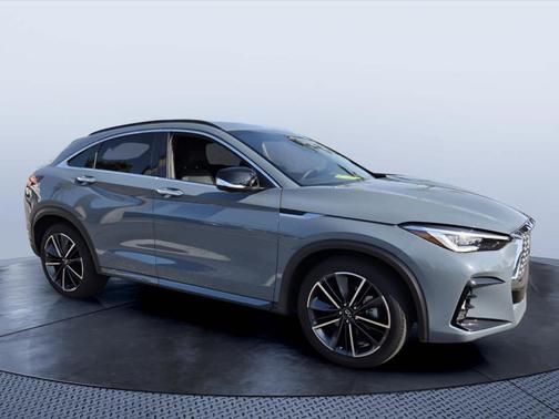 Slate Gray 2025 INFINITI QX55 ESSENTIAL