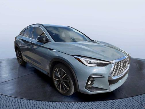 Slate Gray 2025 INFINITI QX55 ESSENTIAL