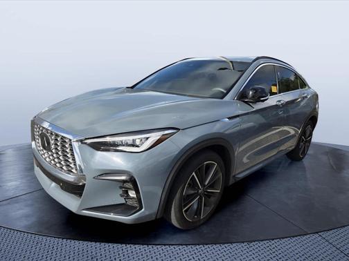 Slate Gray 2025 INFINITI QX55 ESSENTIAL