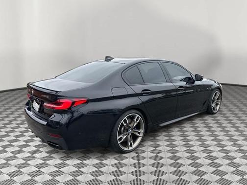 Black Sapphire Metallic 2021 BMW M550 i xDrive