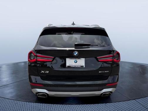 Jet Black 2023 BMW X3 sDrive30i