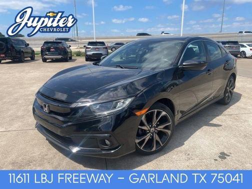 Crystal Black Pearl 2021 Honda Civic Sport