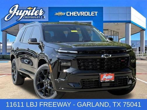 Black 2026 Chevrolet Traverse RS