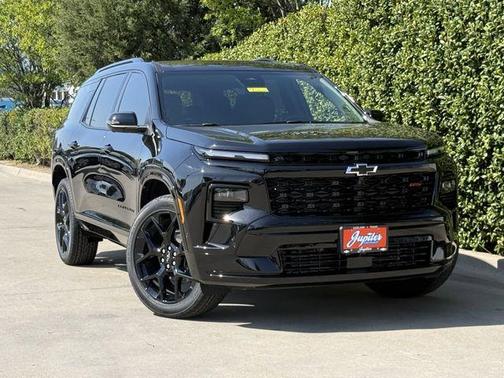 Black 2026 Chevrolet Traverse RS