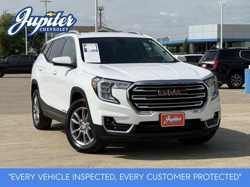 Summit White 2024 GMC Terrain SLT
