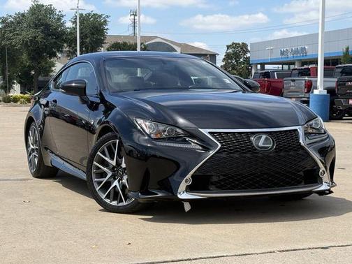 Obsidian Black 2016 Lexus RC 350 Base