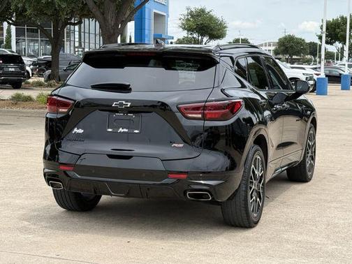 Black 2023 Chevrolet Blazer RS