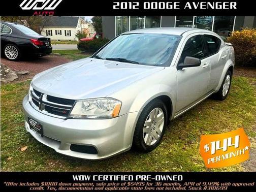 2012 Dodge Avenger SE