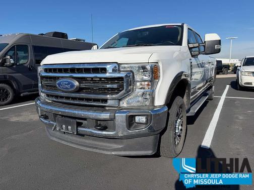 Star White 2022 Ford F-350 Lariat Super Duty