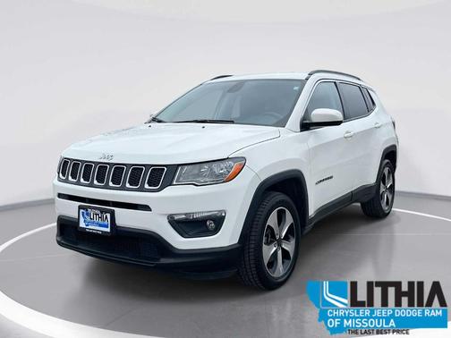 White Clearcoat 2018 Jeep Compass Latitude