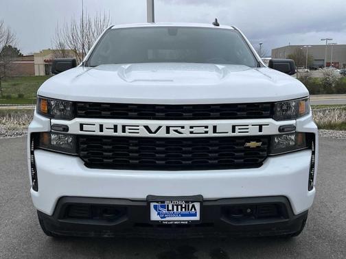 Summit White 2021 Chevrolet Silverado 1500 Custom
