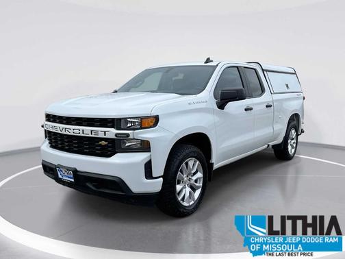 Summit White 2021 Chevrolet Silverado 1500 Custom
