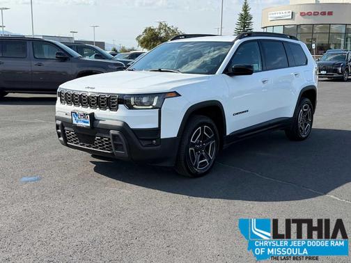 Bright White Clearcoat 2026 Jeep Cherokee LAREDO/LIMITED