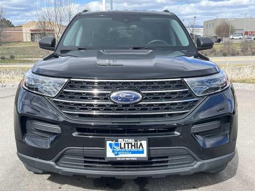 Agate Black Metallic 2023 Ford Explorer XLT