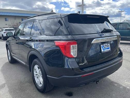 Agate Black Metallic 2023 Ford Explorer XLT