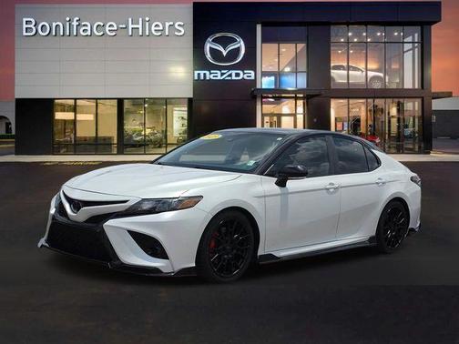 Midnight Black Metallic 2023 Toyota Camry TRD V6