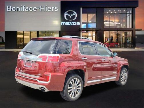 Crimson Red 2017 GMC Terrain Denali