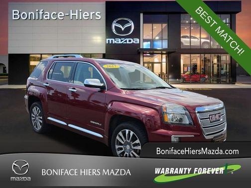 Crimson Red 2017 GMC Terrain Denali