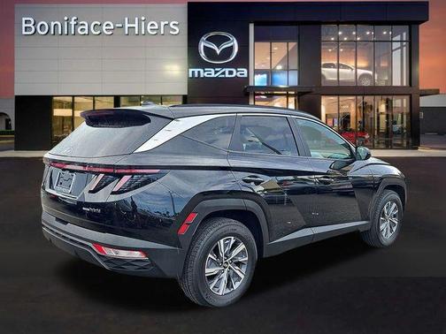 Phantom Black 2023 Hyundai TUCSON Hybrid Blue
