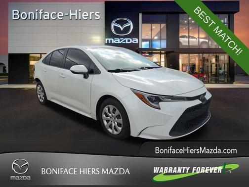 Blizzard Pearl 2021 Toyota Corolla LE