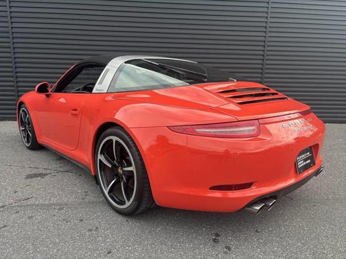 Lava Orange 2016 Porsche 911 Targa 4S