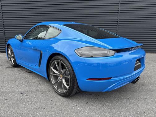 Shark Blue 2025 Porsche 718 Cayman Premium Package