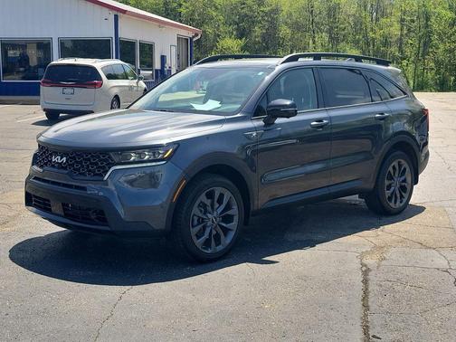 Gray 2023 Kia Sorento X-Line SX Prestige