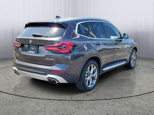 Skyscraper Gray Metallic 2023 BMW X3 xDrive30i