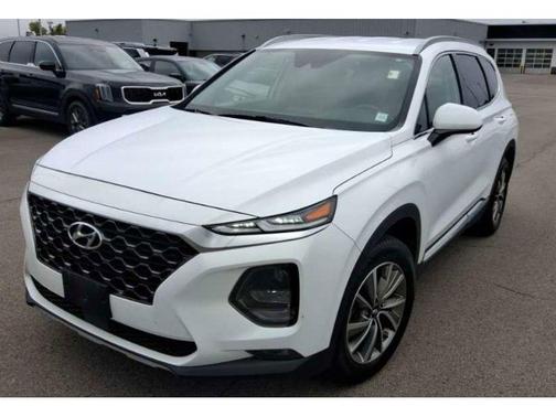 Quartz White 2019 Hyundai SANTA FE 2.4 SEL Plus
