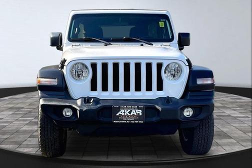 Bright White Clearcoat 2019 Jeep Wrangler Unlimited Sport