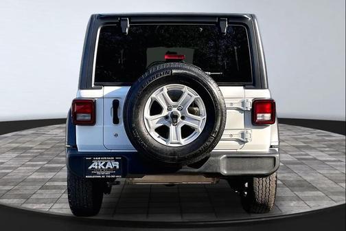 Bright White Clearcoat 2019 Jeep Wrangler Unlimited Sport